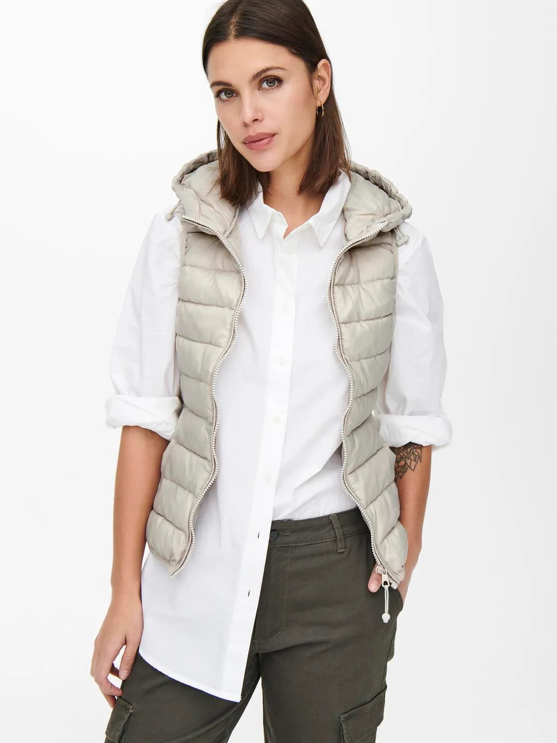 Tahoe Hood Puffer Vest Modern Women's Tech