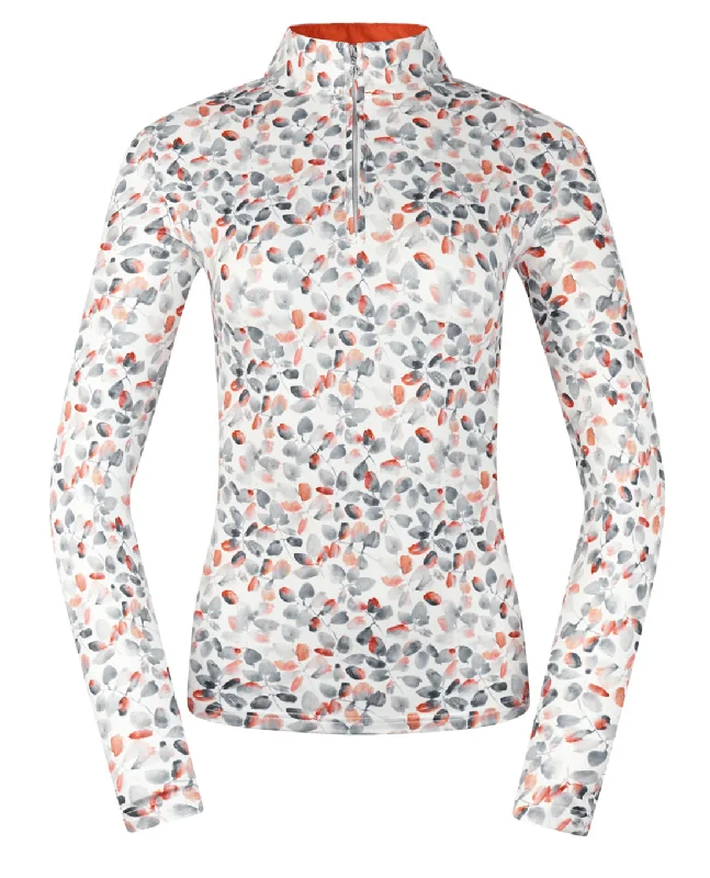 PURE GOLF Arusha Winter Midlayer Top 441 Autumn Embers Scandinavian