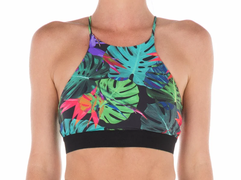 Bird of Paradise | Mahina High Neck Top Youthful Women's Pop