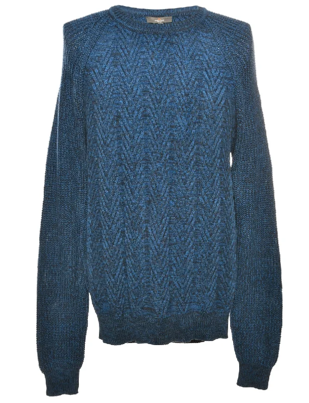 Classic Navy Jumper - XXL Vacation