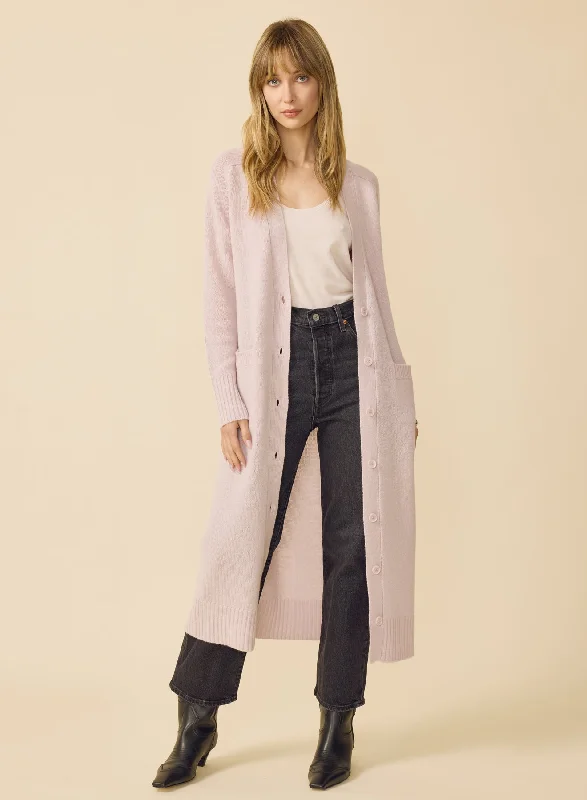 Morgan Cashmere Duster - Orchid