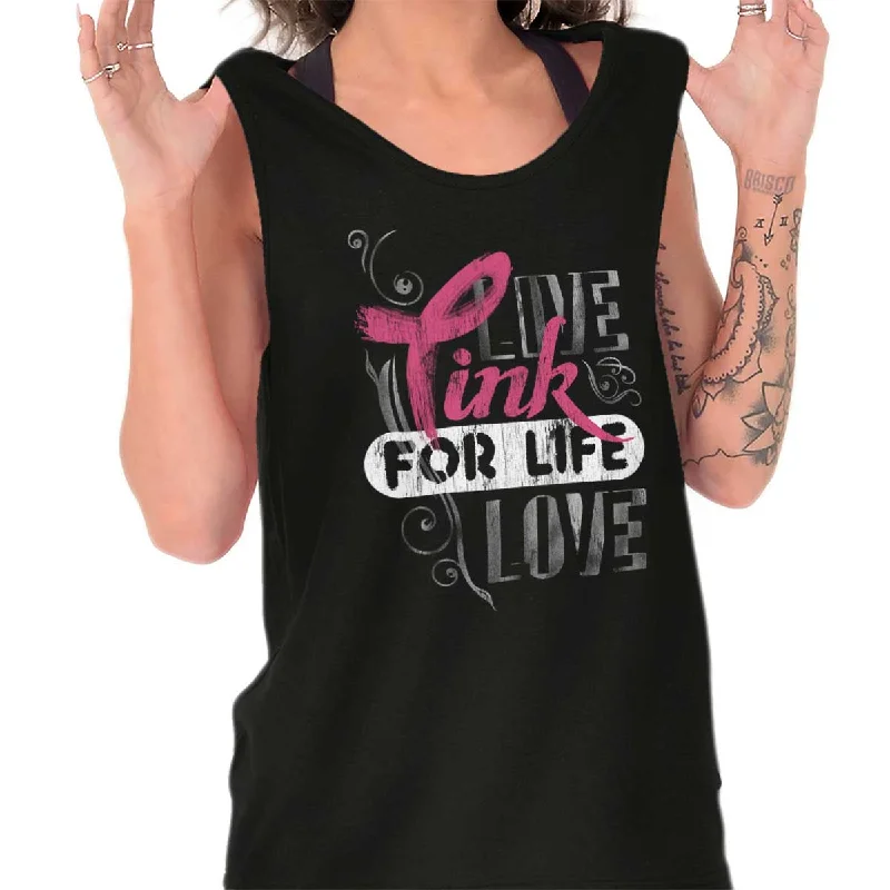 Pink For Life Tank Top Cashmere