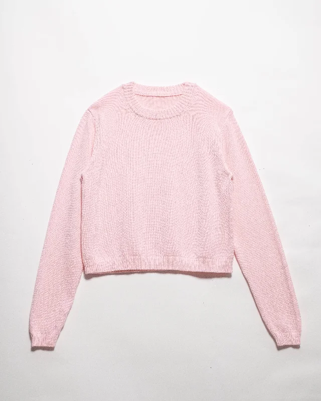 Fine cotton crewneck Trendy Women's Oversized