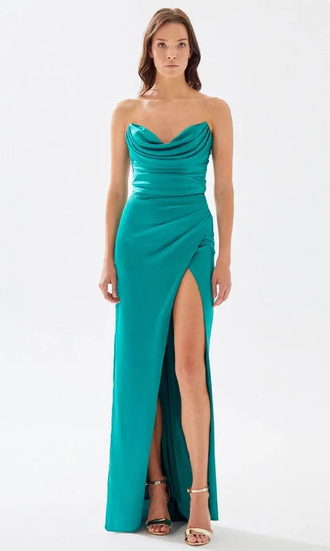 Tarik Ediz 52020 - Draped Sweetheart Prom Dress Adventure