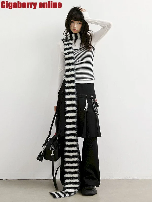 Fake Two Skirt Pants【s0000011422】 performance