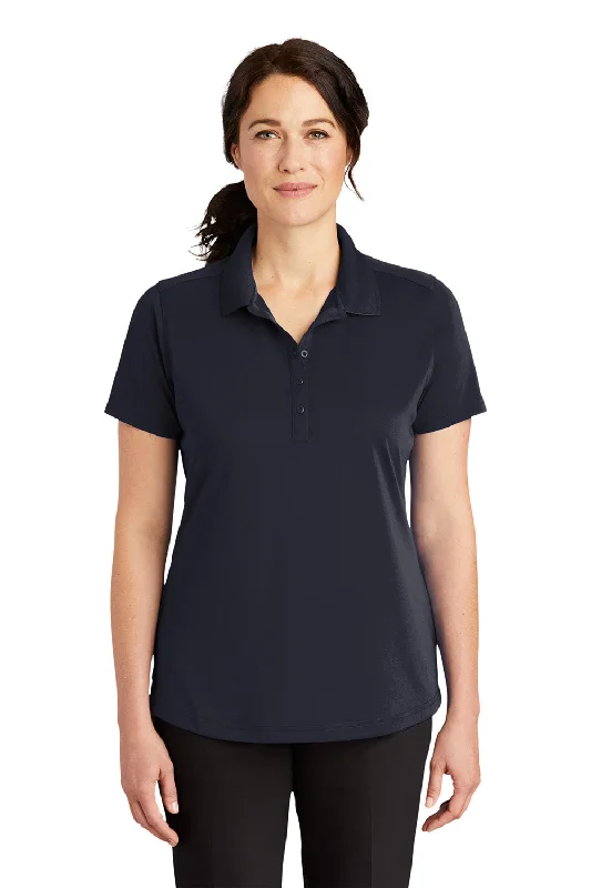 CornerStone Womens Select Moisture Wicking Short Sleeve Polo Shirt - Dark Navy Blue Cozy Women's Sherpa - lined