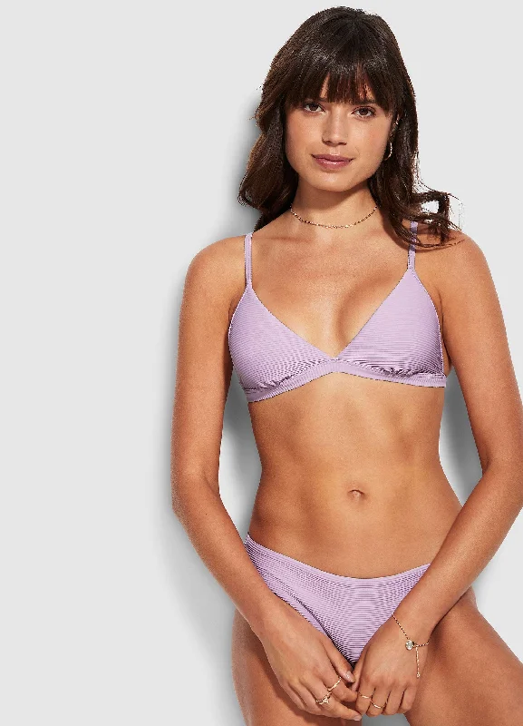 Essentials Fix Tri Bra  - Lilac Luxurious Women's High -  end