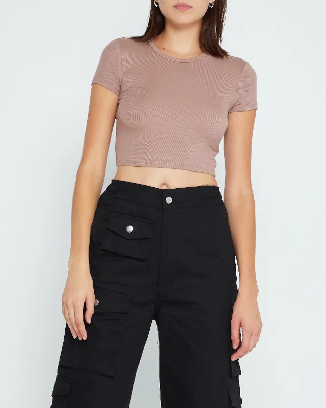 Sunny Day Cropped T-Shirt European