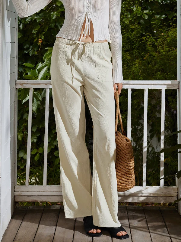BerryBetty - Vacay Mood Wide Leg Pants Refined Women's 