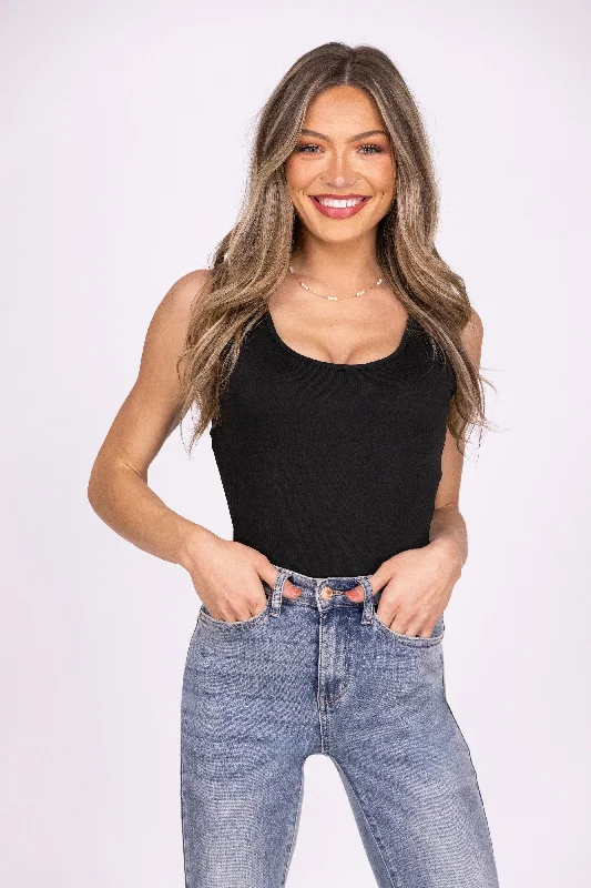 Take Your Passion Women's Padded Classic Layering Tank Bodysuit Contemporary 