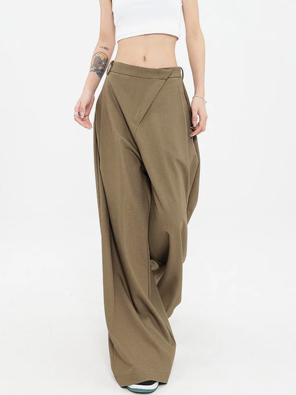 BerryBetty - Utility Full Length Baggy Pants Confident Women's Power