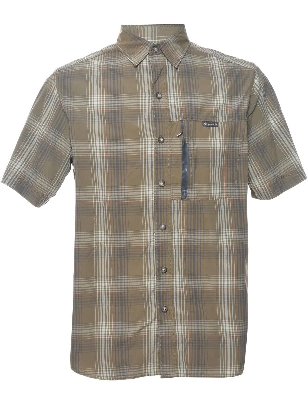 Columbia Checked Shirt - S Preppy Women's College