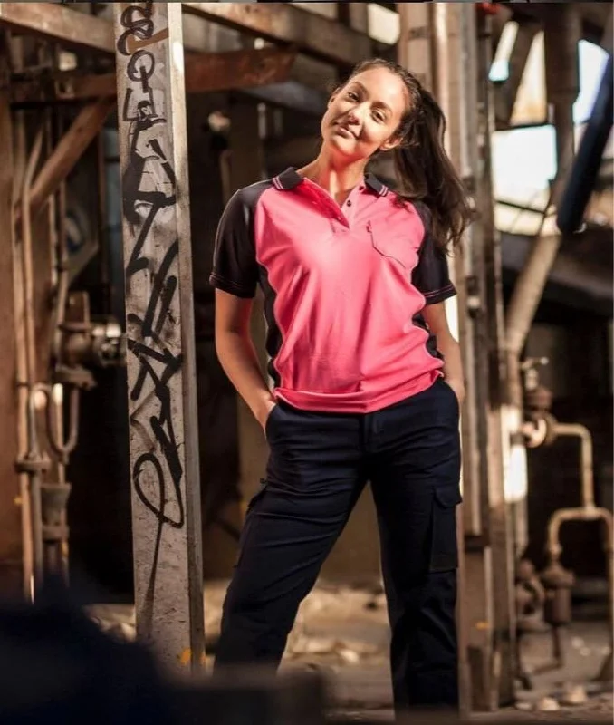 Bad Women's Hi Vis Polo Casual Women's Japanese 