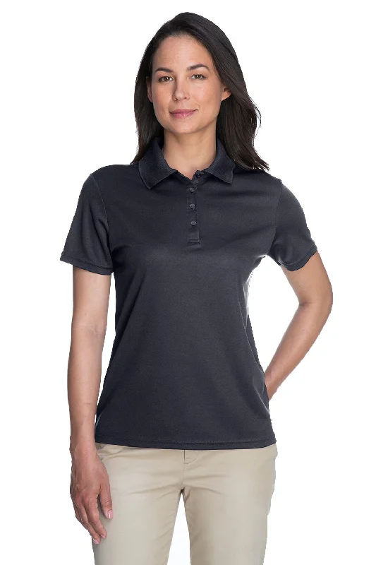 Core 365 Womens Origin Performance Moisture Wicking Short Sleeve Polo Shirt - Carbon Grey French Core 365 Womens Origin Performance Moisture Wicking Short Sleeve Polo Shirt - Carbon Grey French