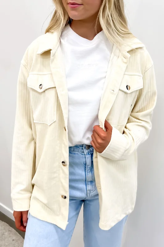 Orla Overshirt Vintage White European