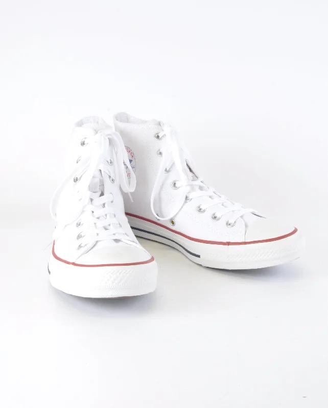 Classic White Hightop Converse - New But Imperfect Monochromatic All - in - one