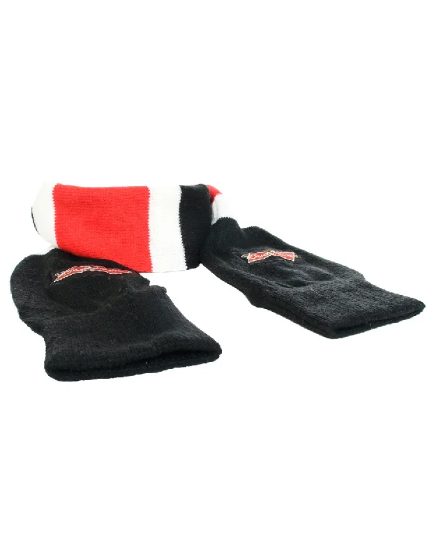 Colour Block Winter Scarf - M Laid - back Women's Vibe