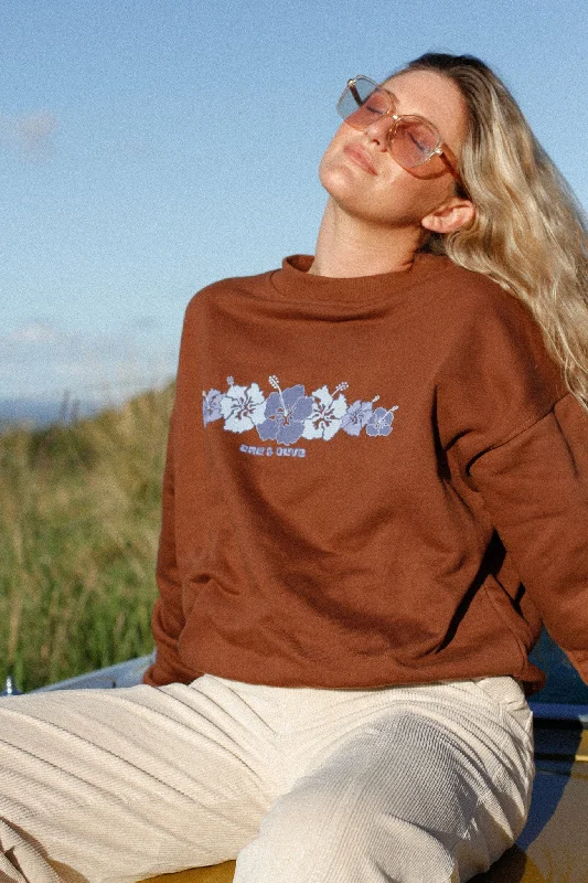 COCOA BLOOM CREW NECK JUMPER European