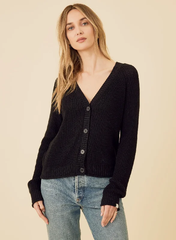 Raleigh Cardigan - Black