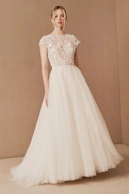 BHLDN Watters Kensington Gown Contemporary 