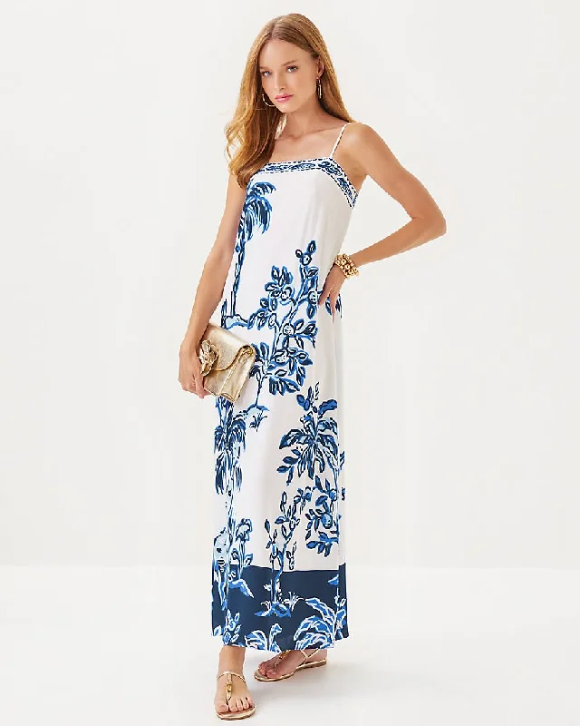 Jesslyn Silk Maxi Slip Dress