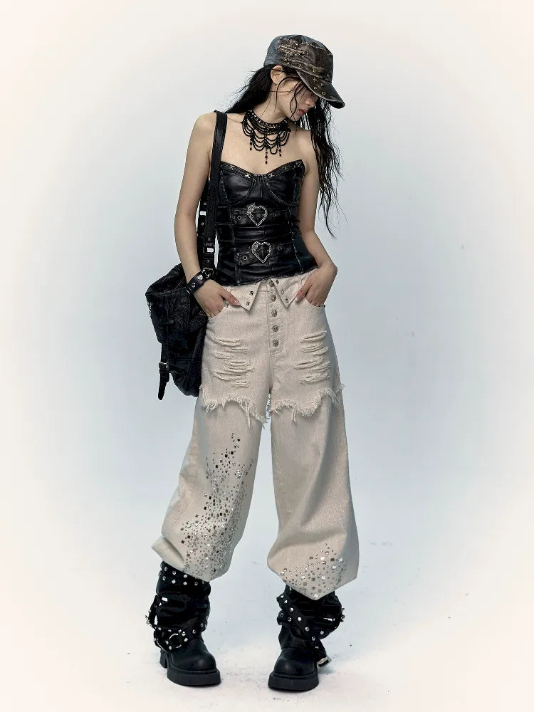 Loose Wide Leg Pants【s0000011433】 Stylish Women's Neon