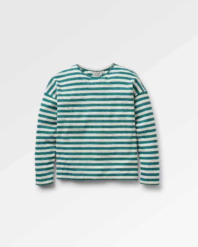Panorama Striped LS T-Shirt - Arctic Stripe Bold Women's Animal Print