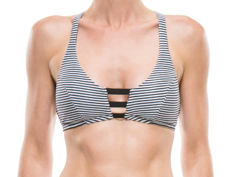 Stripe | Sporty Swim Top Streetwear Style for 