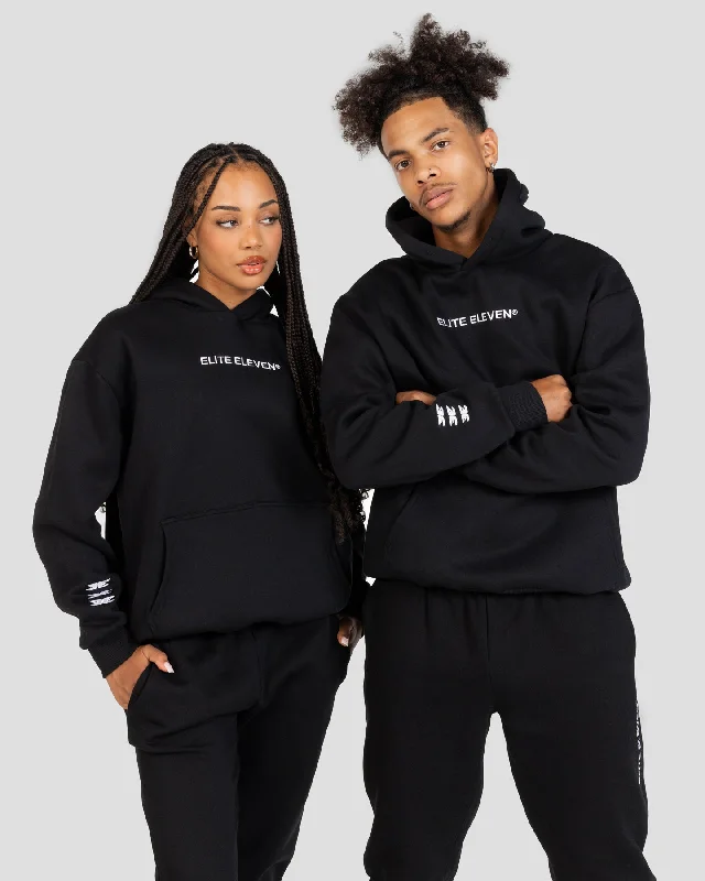 Registered Hoodie - Black/White Feminine Women's Soft 