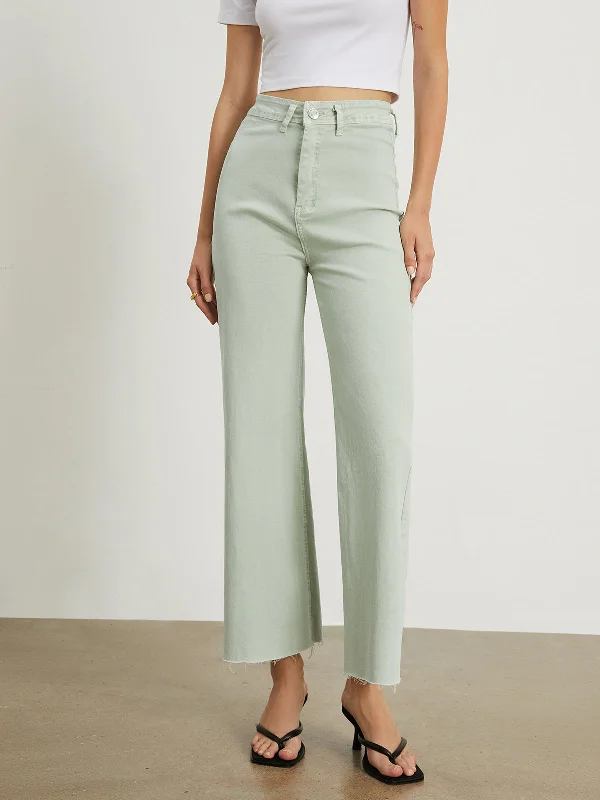 BerryBetty - Utility Cropped Jeans Athletic Women's 