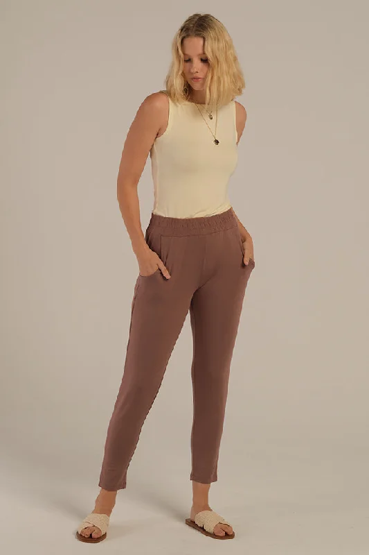 Peggy Bamboo Trouser - Mousse Monochromatic All - in - one