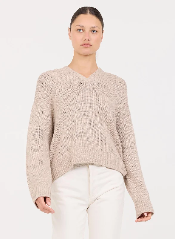 Leni Hoodie - Oatmeal Streetwear Style for 