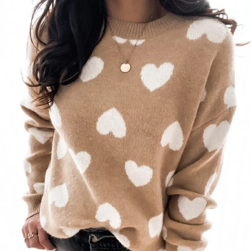 Love Valentine Day Sweater Wholesale Women