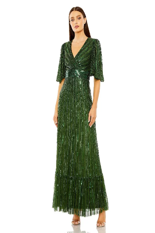 Mac Duggal 23010 Artistic Women's Hand - painted