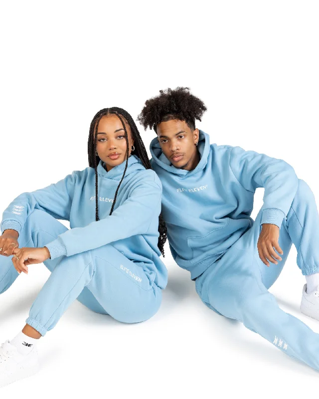 Registered Hoodie - Light Blue Luxurious Women's High -  end