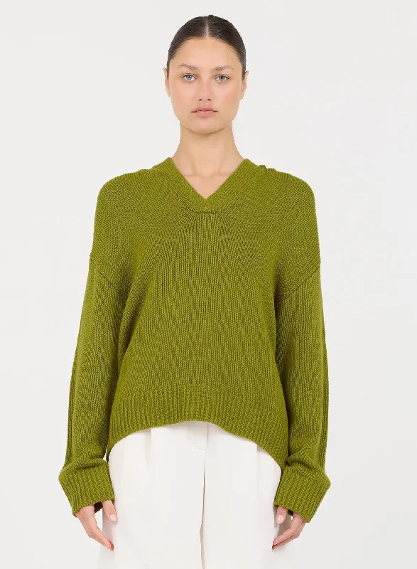 Leni Hoodie - Moss Modern Women's Tech