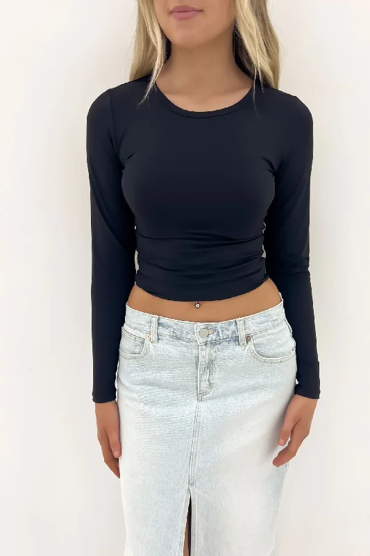 Eve Staple Long Sleeve Black Traditional Women's 