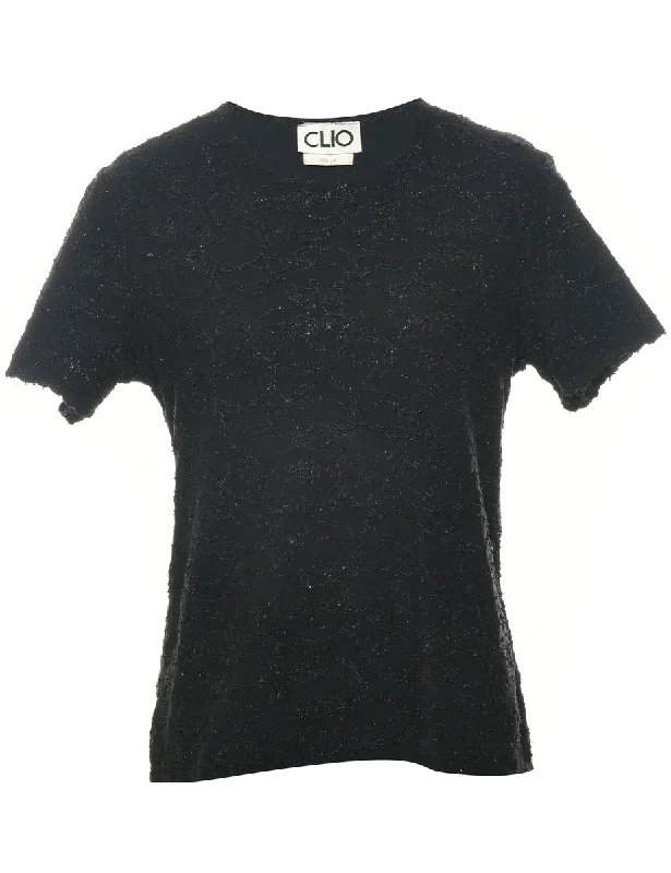 Clio Evening Top - M Sustainable Organic