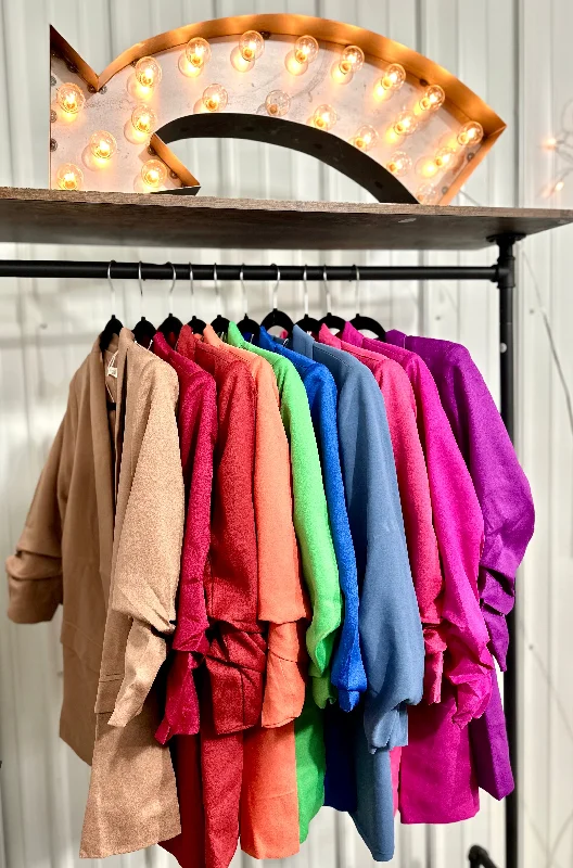 3/4 Sleeve Blazers Vintage Women's 1970S 