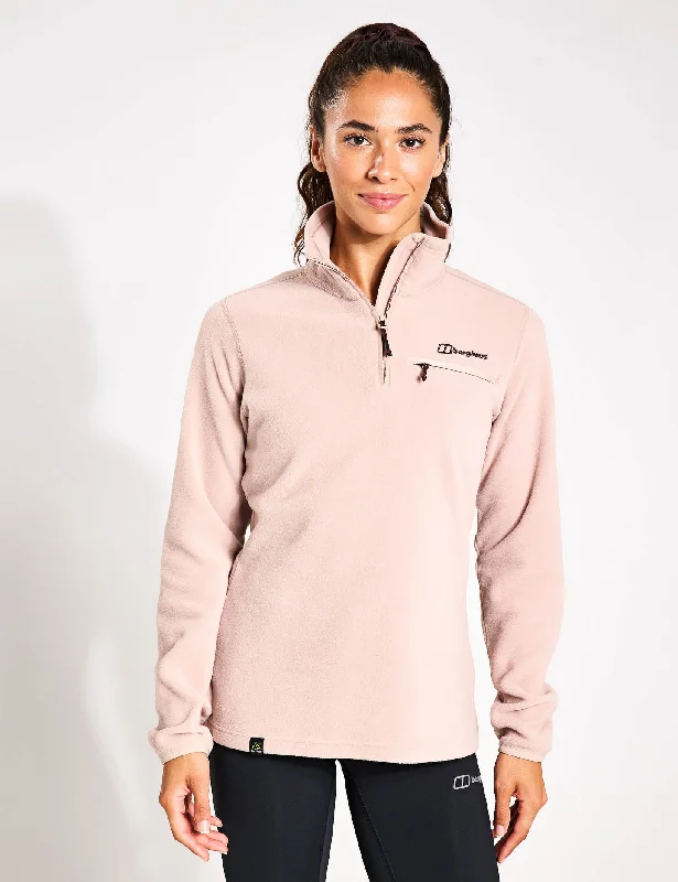 Prism 2.0 Micro Half Zip Fleece - Pink Clay Elegant Women's 