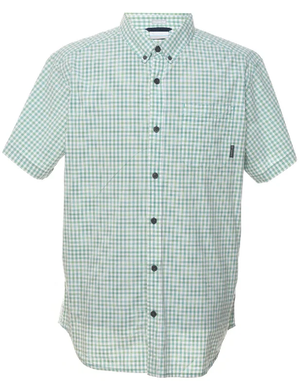 Columbia Checked Shirt - L Athletic Women's 