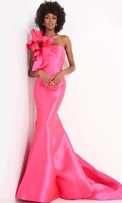 JVN by Jovani - Asymmetric Mermaid Prom Gown JVN00650SC