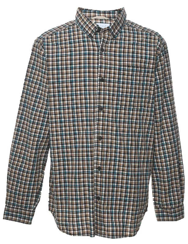 Columbia Checked Shirt - L Modern Women's 