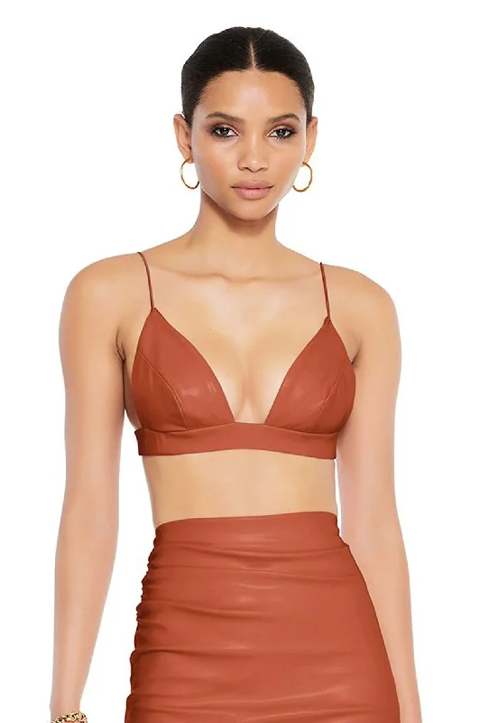 Nookie Rebel Crop - Tan Gym