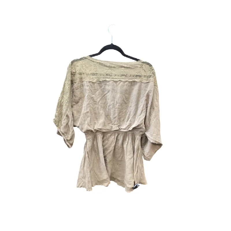 Top Long Sleeve By Free People In Green, Size: S Hip Women's Urban
