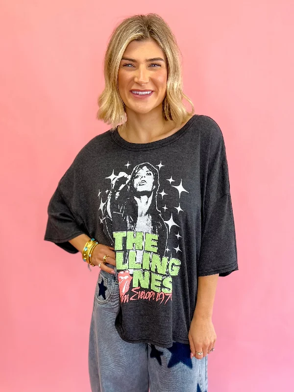 Rolling Stones 1976 Tee Refined Women's Classic 