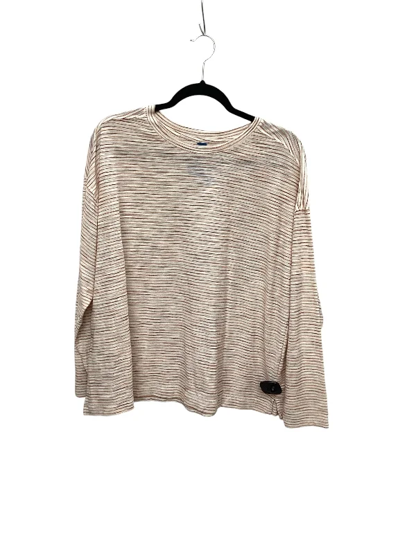 Top Long Sleeve Basic By Old Navy In Orange, Size: Xl Sustainable Organic