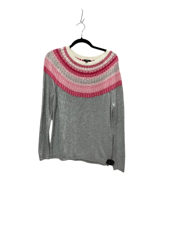 Sweater By Talbots In Pink, Size: Lp Artistic Women's Avant - 