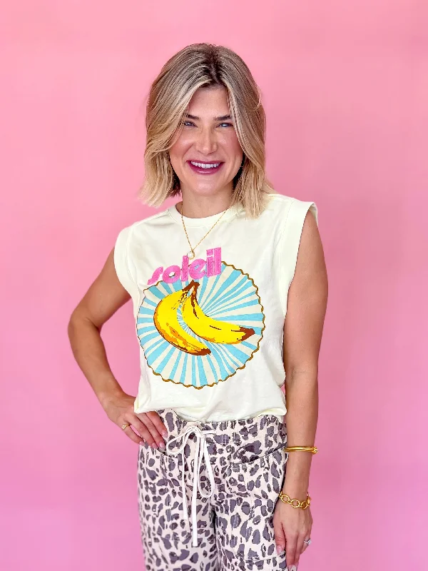 Soleil Bananas Top Confident Women's High - fashion