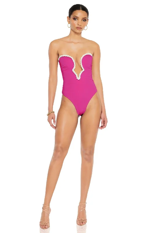 Nookie Adorn Bodysuit - Fuchsia Women